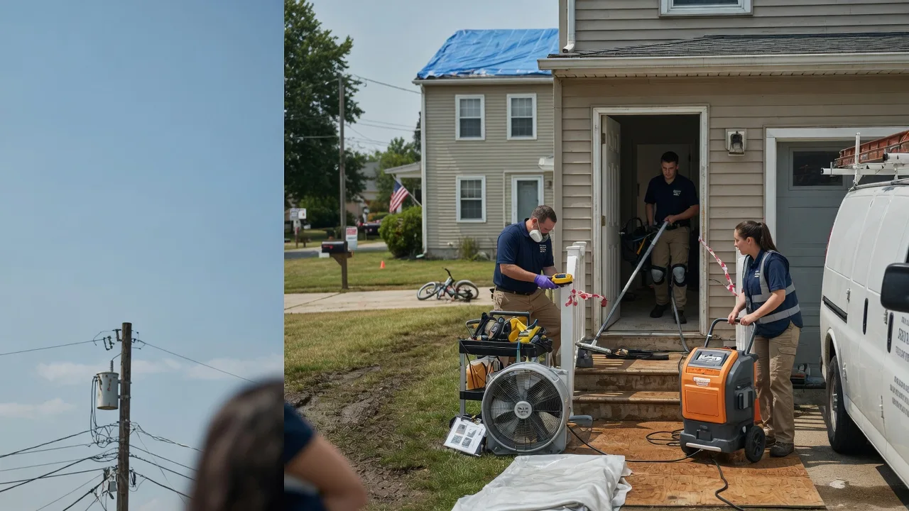 Water Damage Repair in Scroggins, TX near me